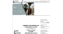 Desktop Screenshot of cabinetvillemain.fr
